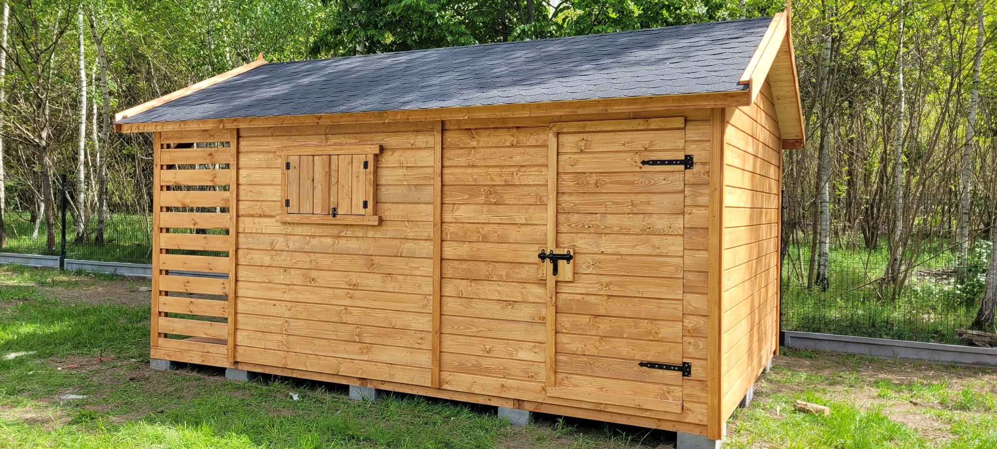 Domek narzędziowy Jaś 3x5m