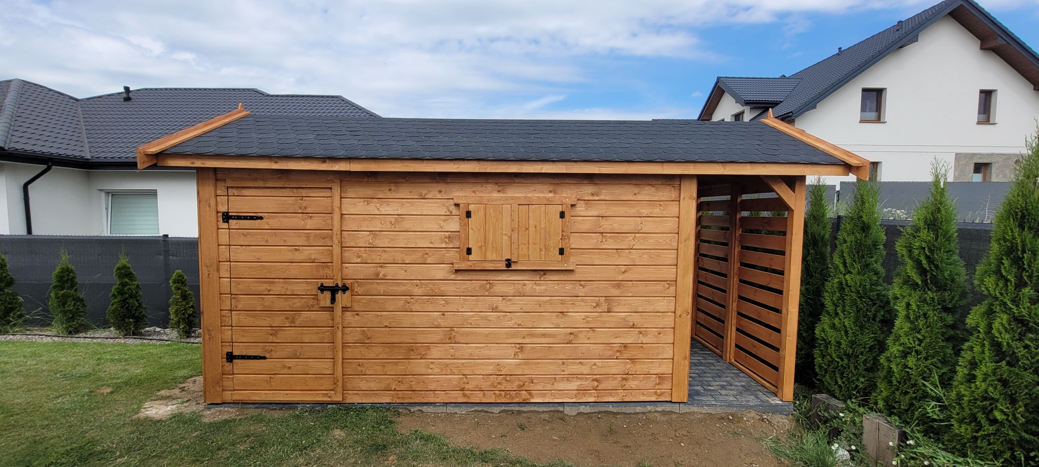 Domek narzędziowy Jaś II 3x5m