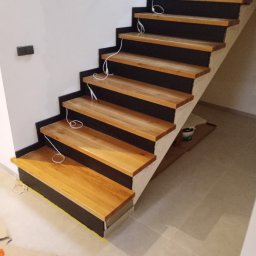 Schody drewniane Węgierska Górka 1