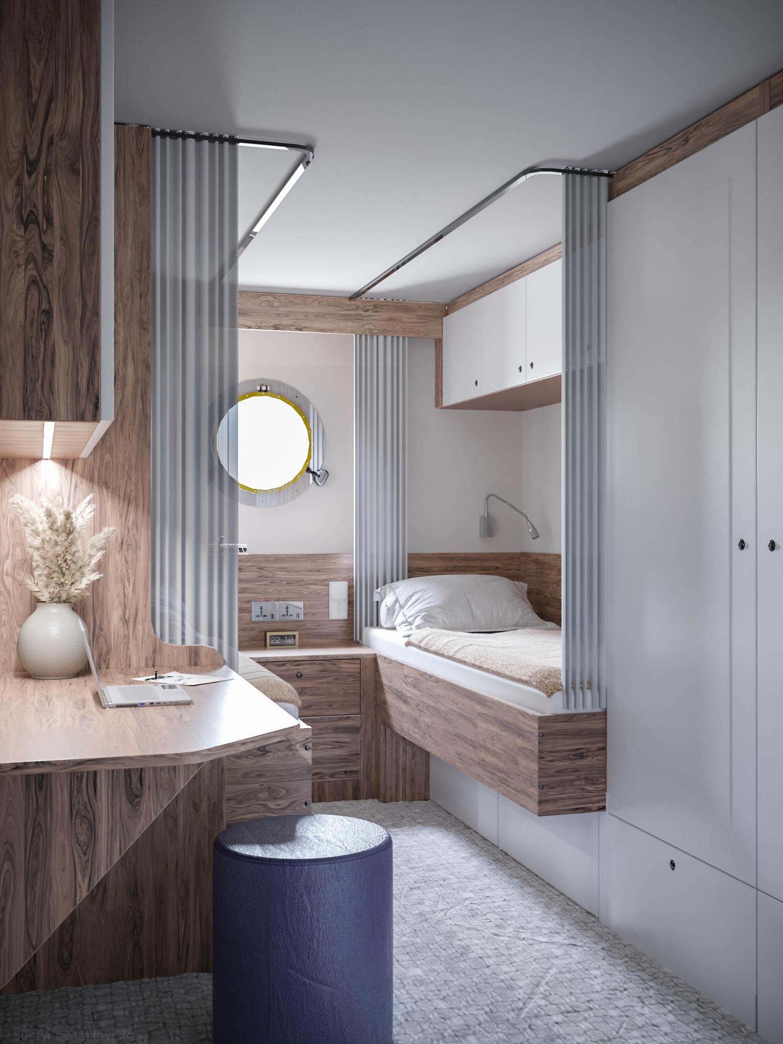 Kajuta załogowowa statku szejka 2023 r.