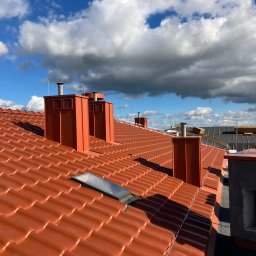 USŁUGI BUDOWLANE JAKUB KAMIŃSKI - Wykonanie pokrycia dachoweg