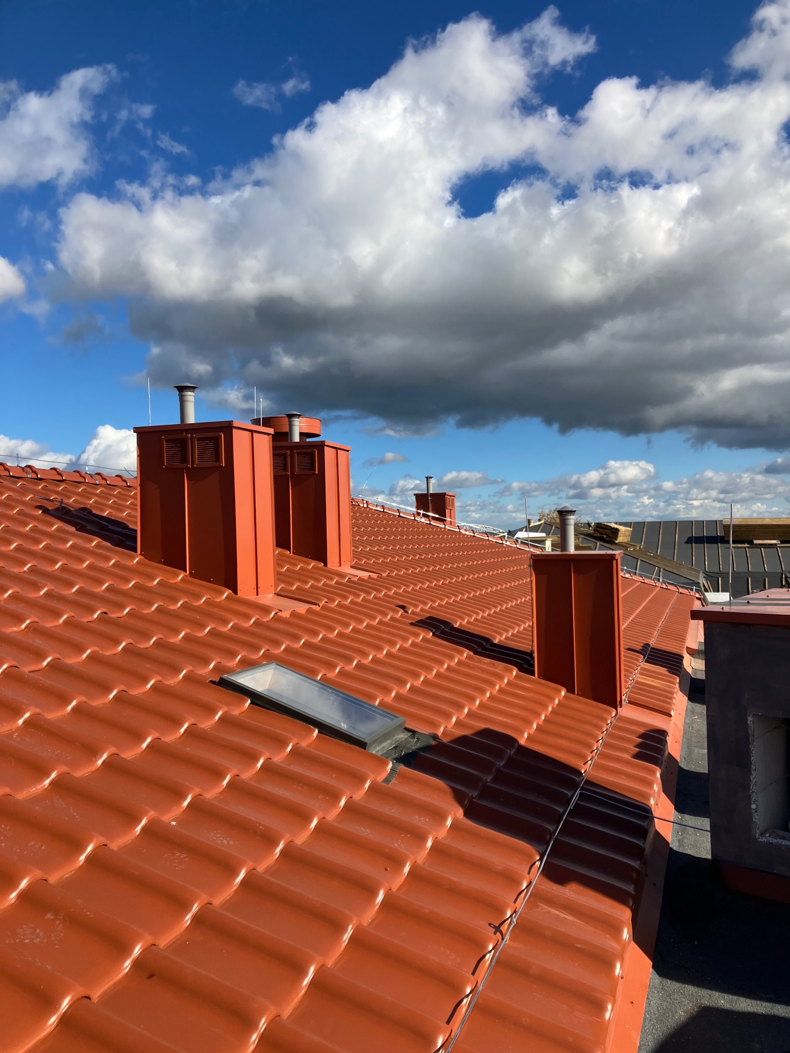 Wykonanie pokrycia dachoweg