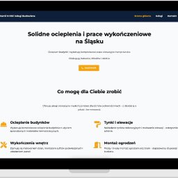 Strona prezentuje ofertę Kamila – fachowca od ociepleń i prac budowlanych w Katowicach i okolicach 🧱