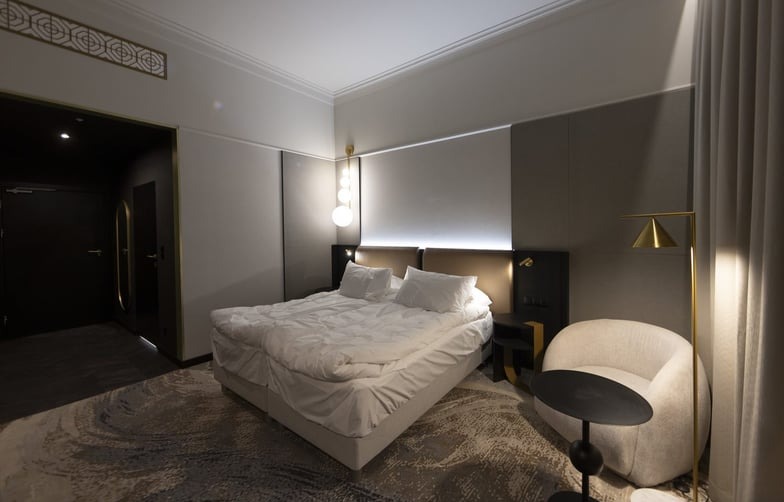 Realizacja promo pokoju w Grand Hotel we Wrocławiu