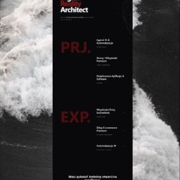 ATM Obsługa Inwestycji Grzegorz Duma - Nowoczesny projekt strony internetowej z motywem fal, prezentujący portfolio firmy Digital Reality Architect. Minimalistyczny design z czerwonymi akcentami.