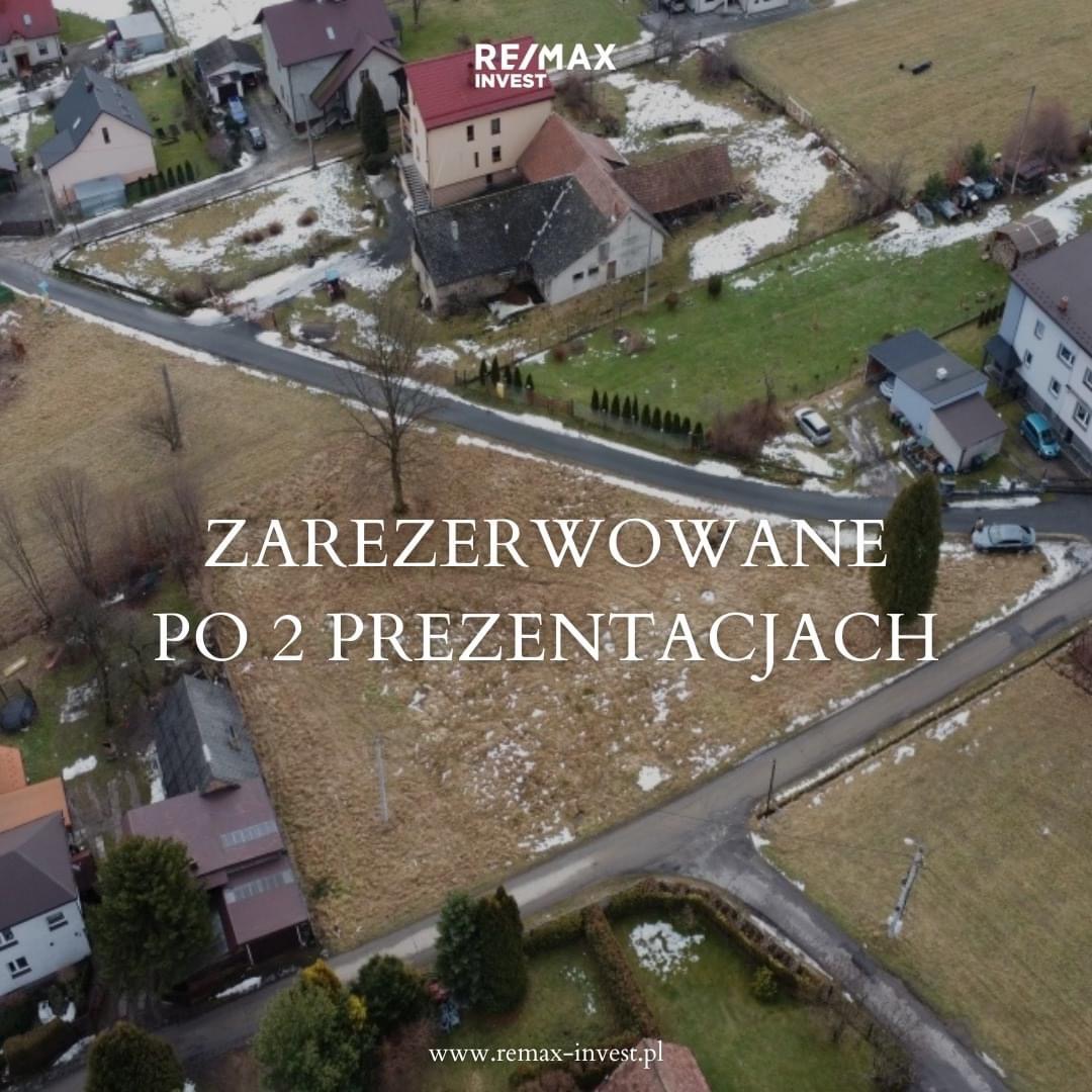 Sprzedana działka - gmina Łodygowice.