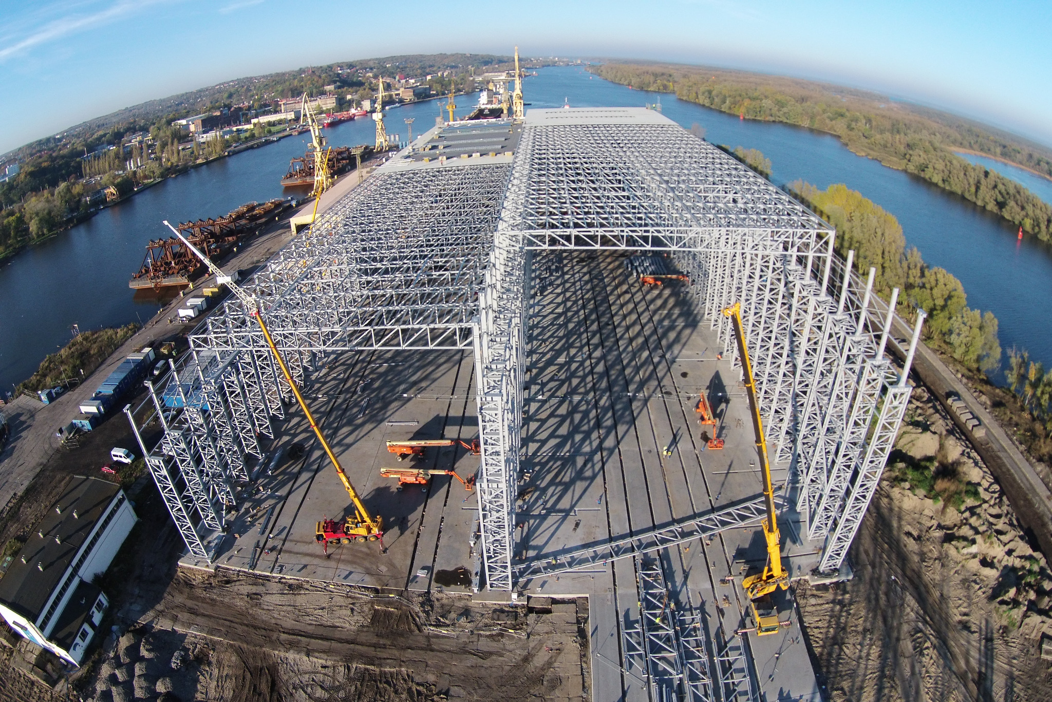 hala produkcyjna w Szczecinie