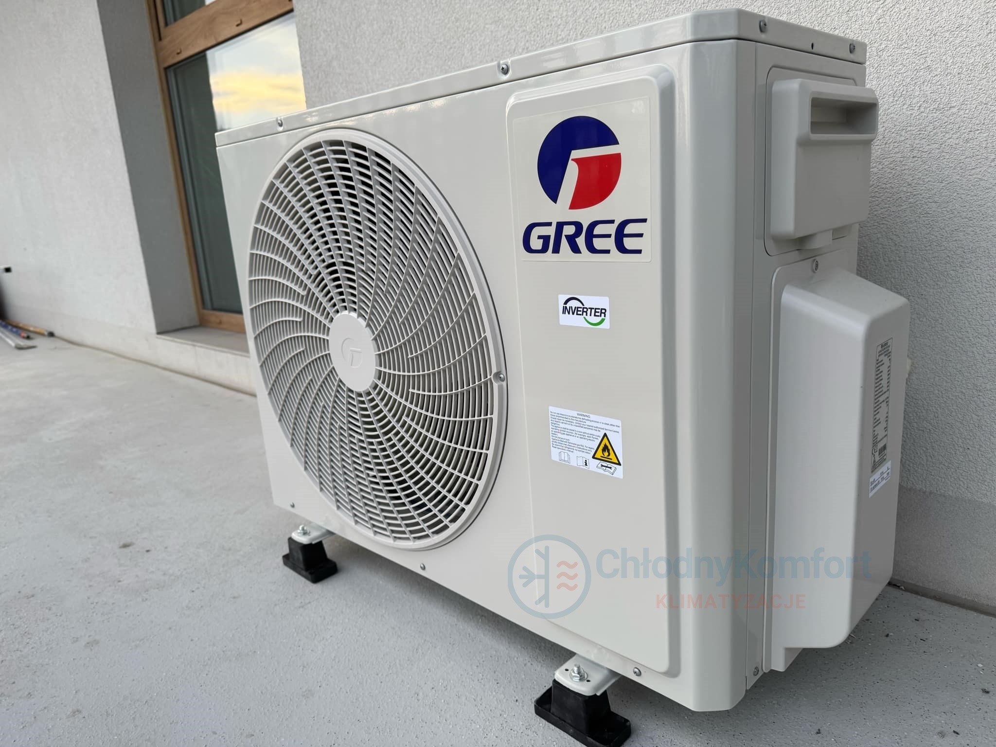Agregat Gree Multisplit 2+1 6,1kW.