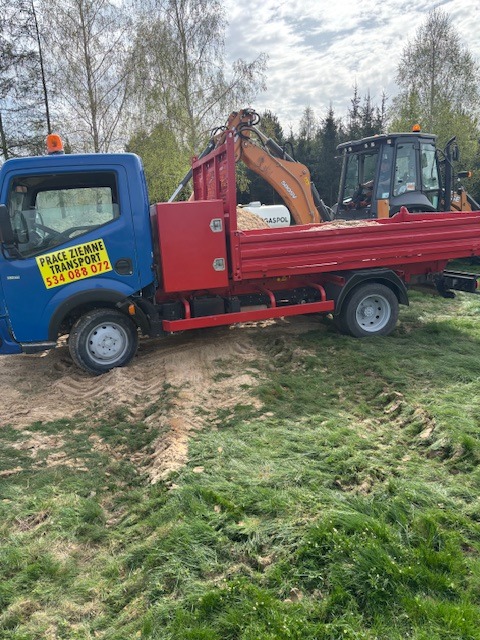 Usługi wywrotką do 3.5 tony