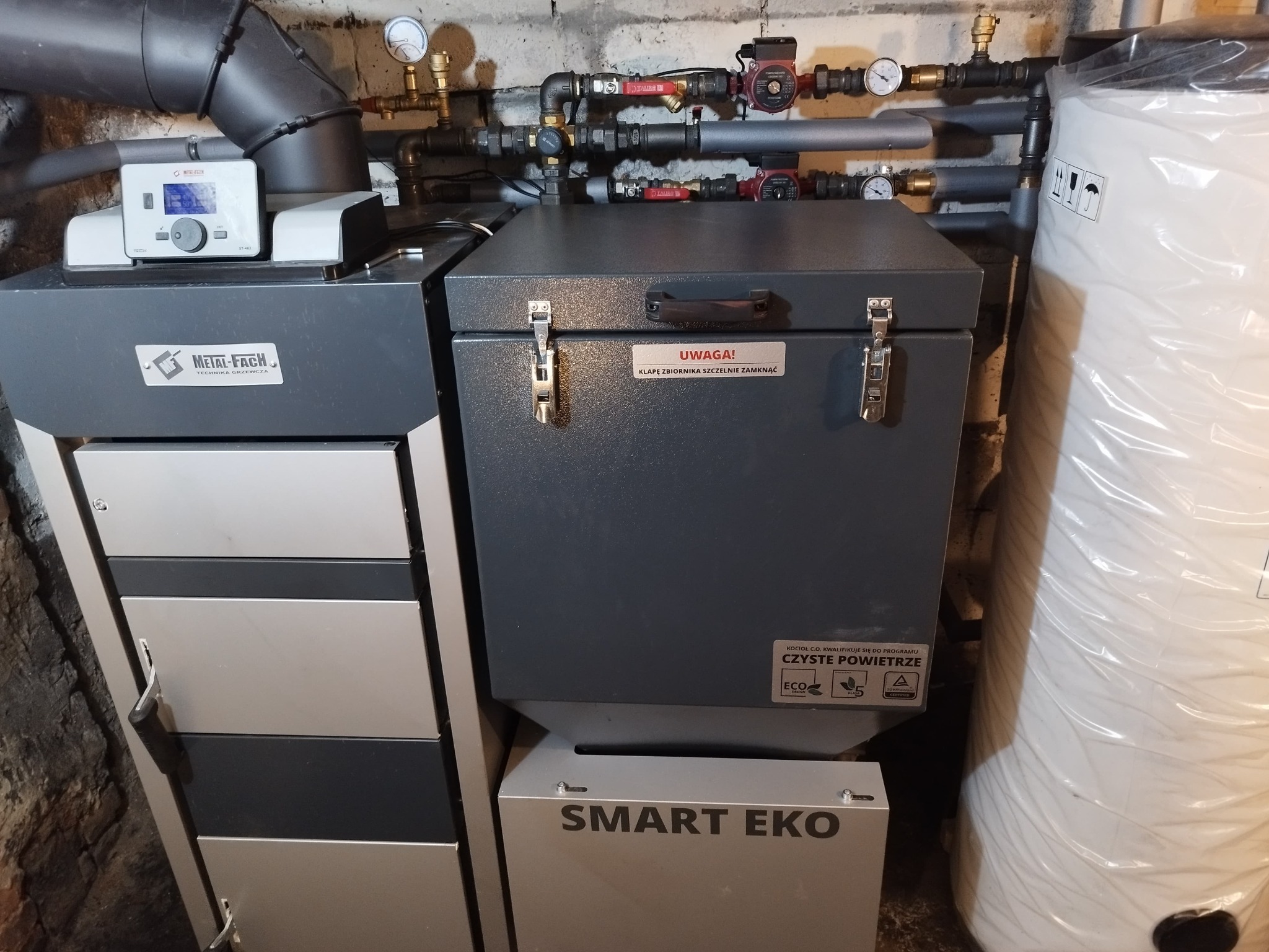 Kocioł na eko groszek SMART EKO