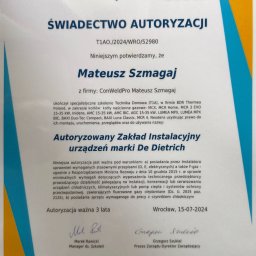 ConWeldPro Mateusz Szmagaj - Najlepsze Zadaszenia Turek