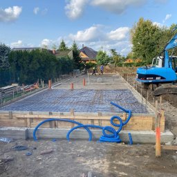 Realizacja kontraktu: Budowa domu jednorodzinnego