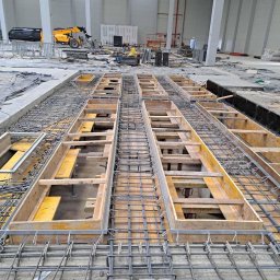 Realizacja zamówienia przebudowa hali produkcyjnej