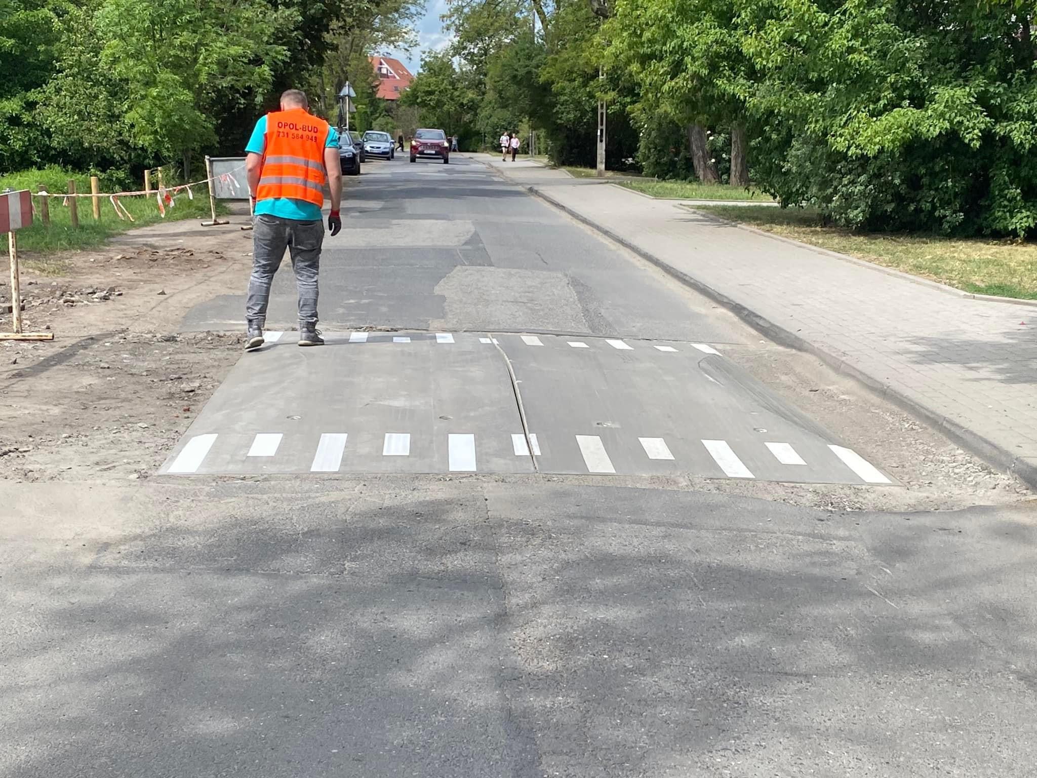 Realizacja zamówienia publicznego: 'Montowanie grogów zwalniających'