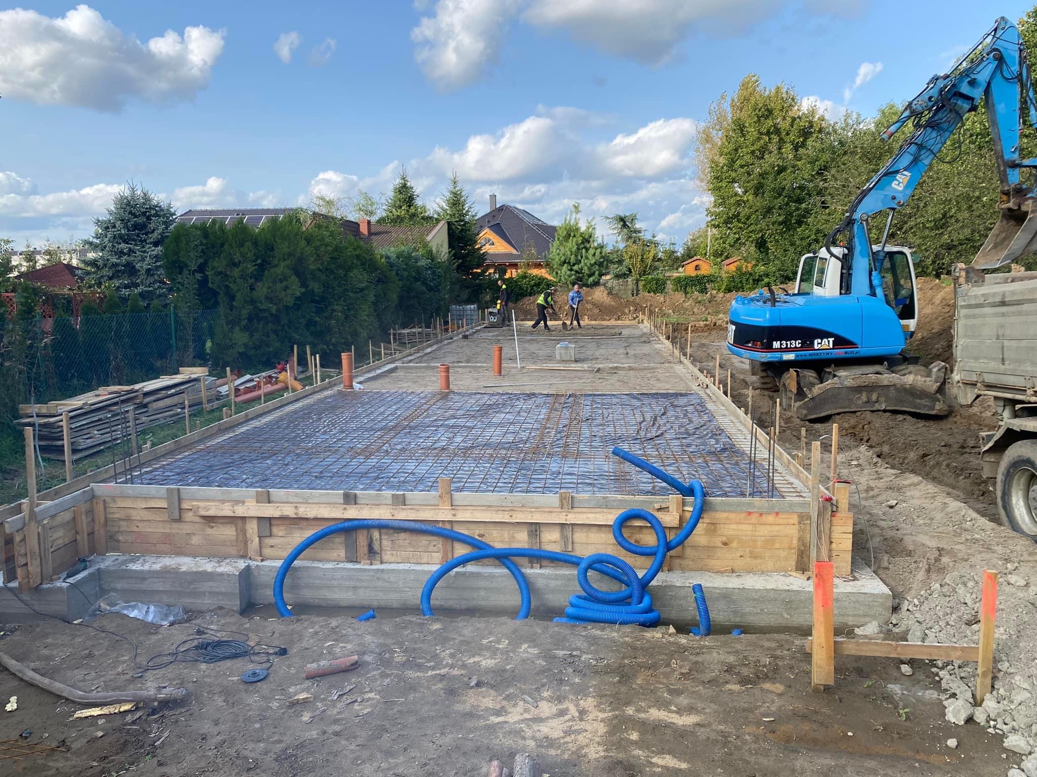 Realizacja kontraktu: Budowa domu jednorodzinnego