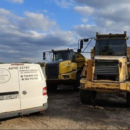 Wymiana szyb w maszynach budowlanych