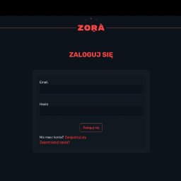 Adam Tyll - All Nominal Software Development - Aplikacja astronomiczna 'Zora'. Panel logowania NextJS, Google Cloud Platform, Typescript, Python