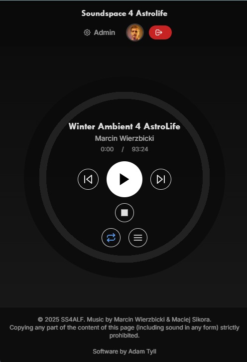 Odtwarzacz muzyczny online