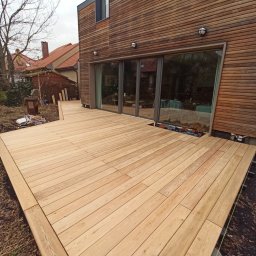 Tarasy drewniane Wrocław 1