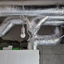 Montaż rekuperatora wraz z podłączeniem nawiewu,wyciągu,czerpni,wyrzutni.