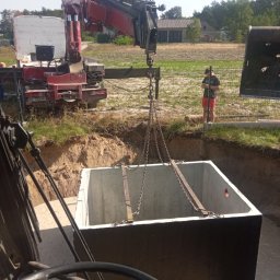 Niwelacja terenu Młodzieszyn 1