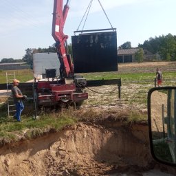 Niwelacja terenu Młodzieszyn 2