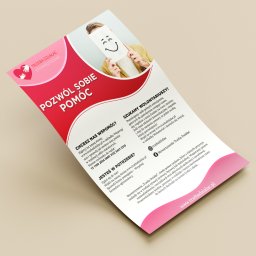 Projekt ulotki dla fundacji trzebadziałać.pl