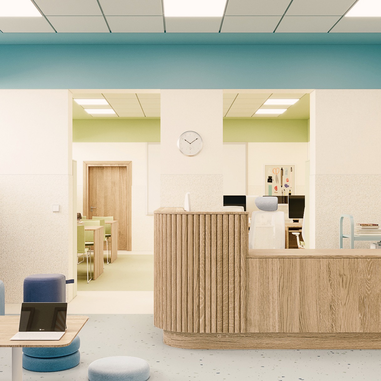 Szkoła podstawowa, Koronowo - Stanowisko pracownika biblioteki