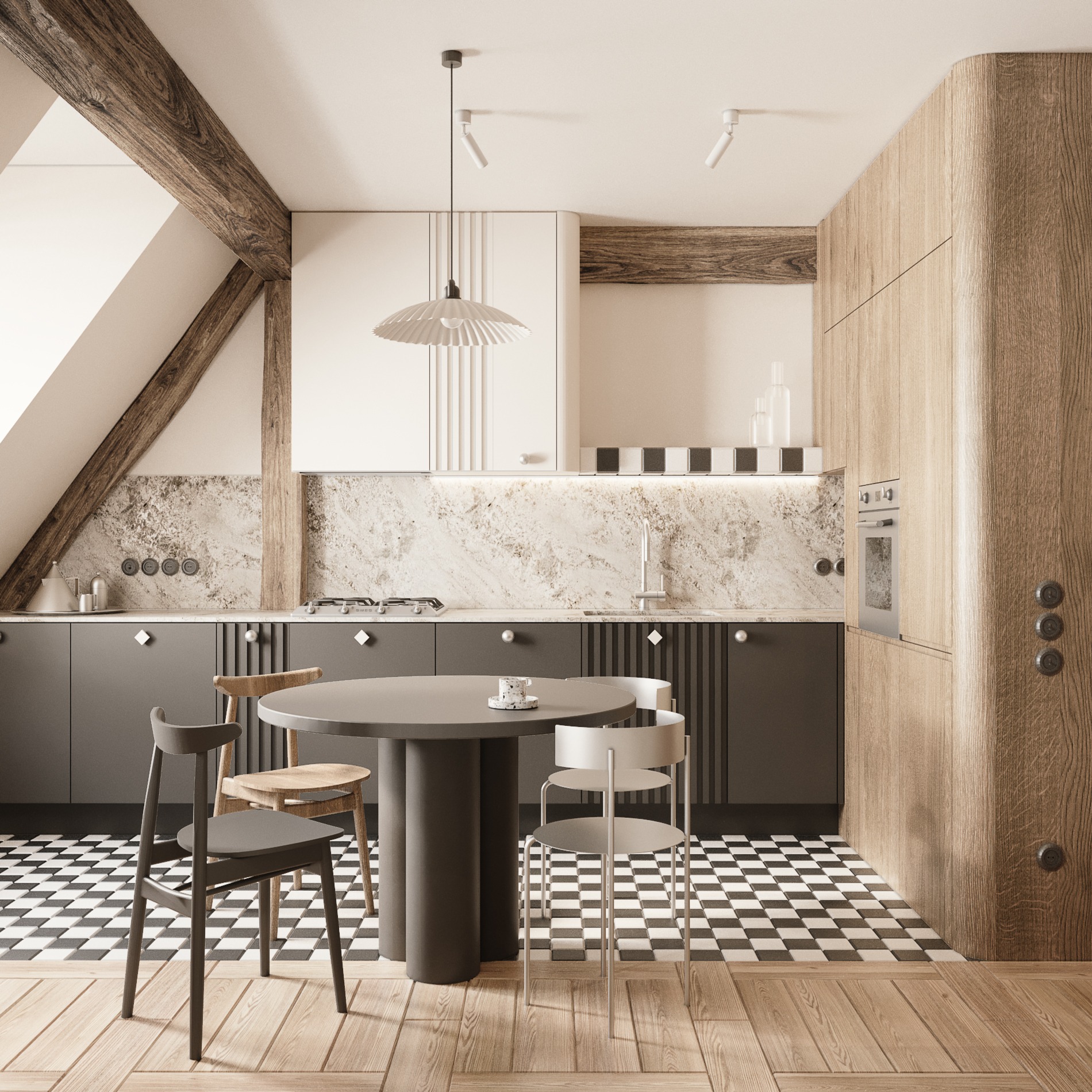 Kamienica na Żurawiej, Poznań - Kuchnia