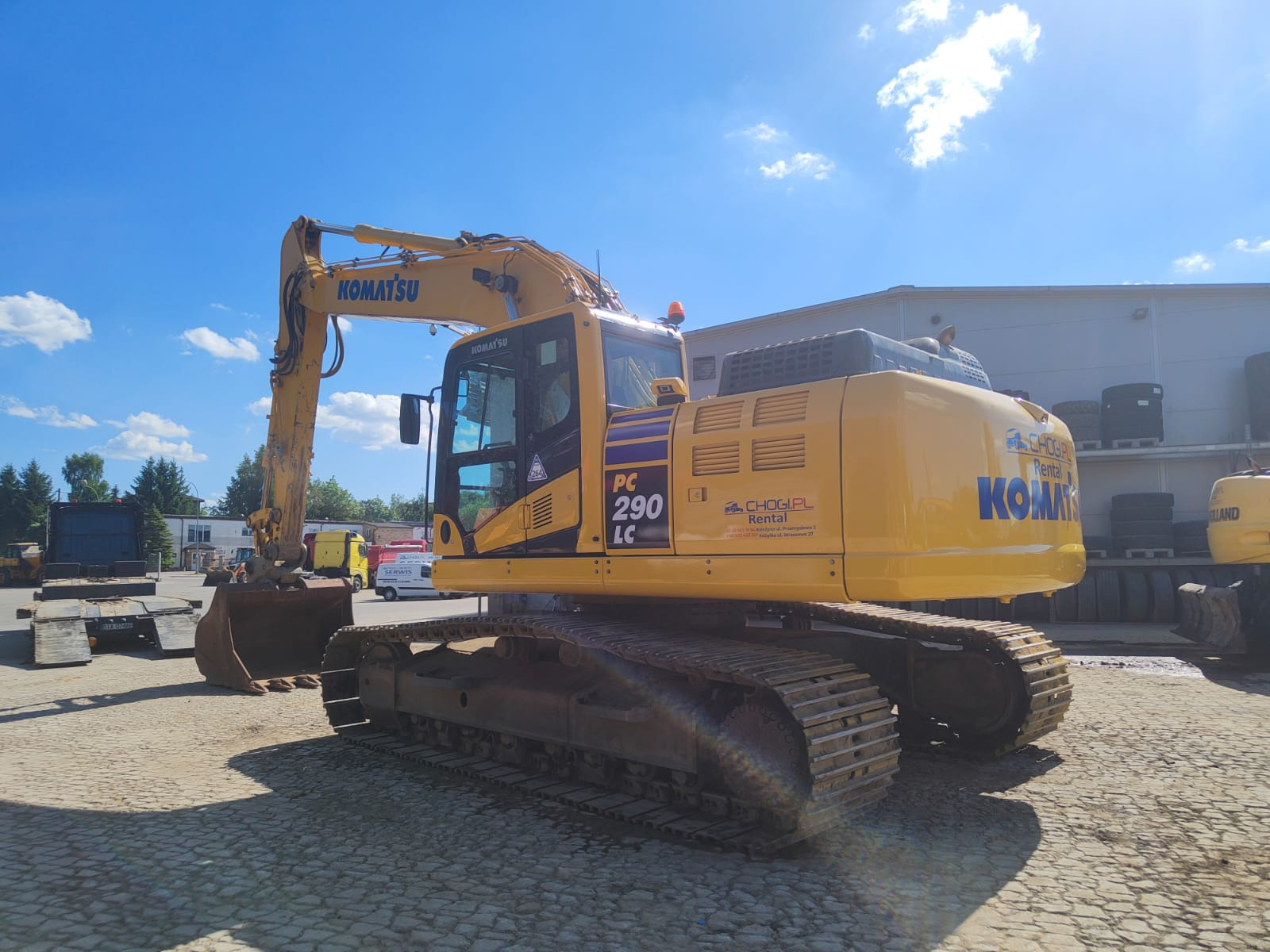 Komatsu PC290 - koparka gąsienicowa 30t