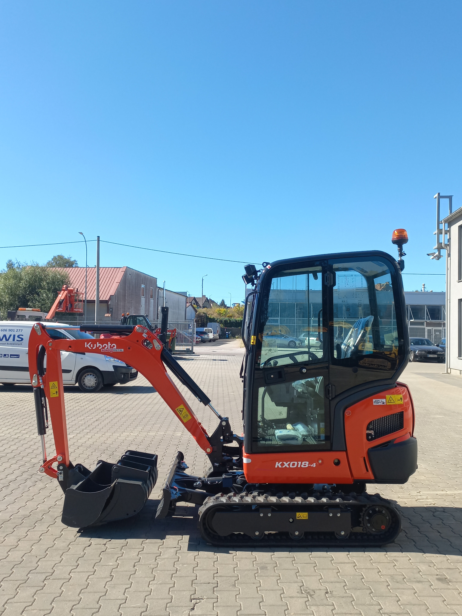 Kubota KX18 - mini koparka