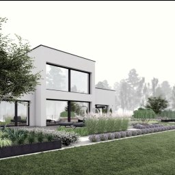 Ogród minimalistyczny, Ruda Śląska, woj. śląskie