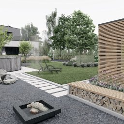 Projekt ogrodu, Łaziska Górne, woj. śląskie