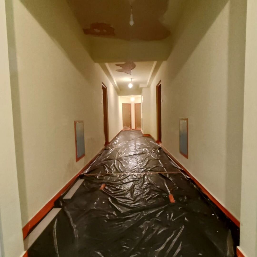 Malowanie klatki (Warszawa, ul. Encyklopedyczna)