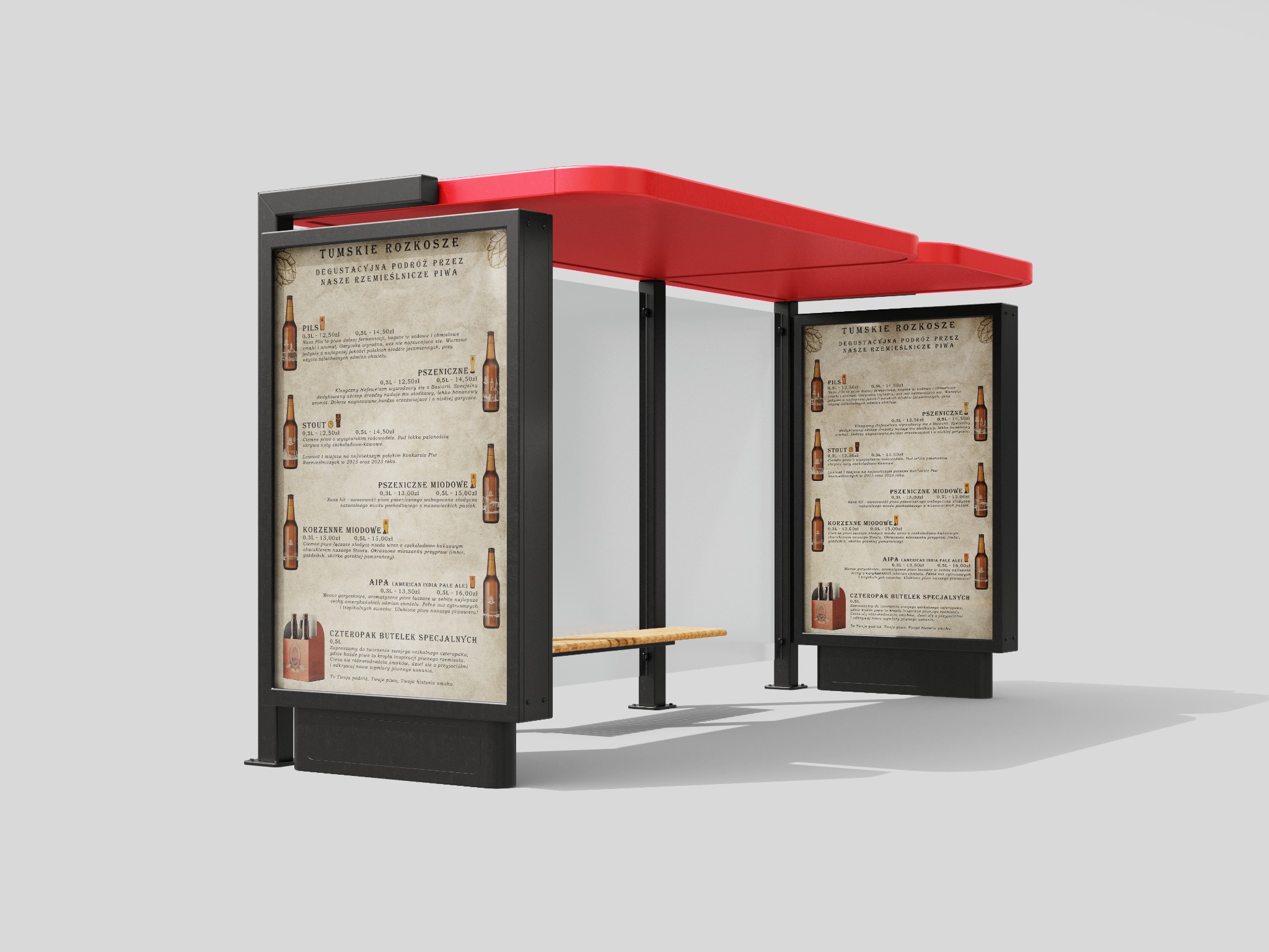 Plakat dla Browaru Tumskiego