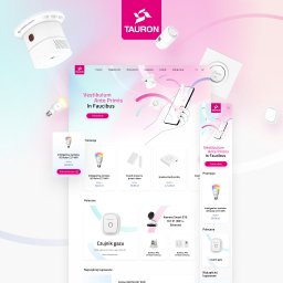 Projekt Hi-Fi szablonów stron i KV sklepu desktopowej i mobilnej wersji na podstawie makiet Lo-Fi zgodnych z przewodnikiem wizualnym i potrzeb marketingu.