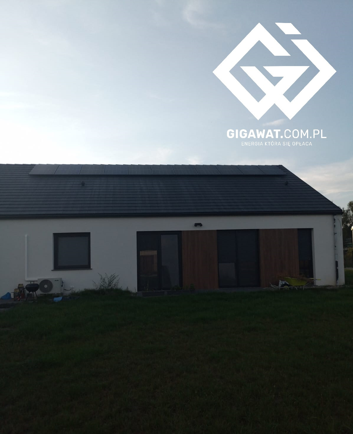 instalacja 10kW. Panele z 30 letnią gwarancją produktową. Okolice Wrocławia.