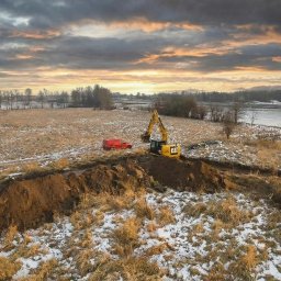 Niwelacja terenu Mielno 1