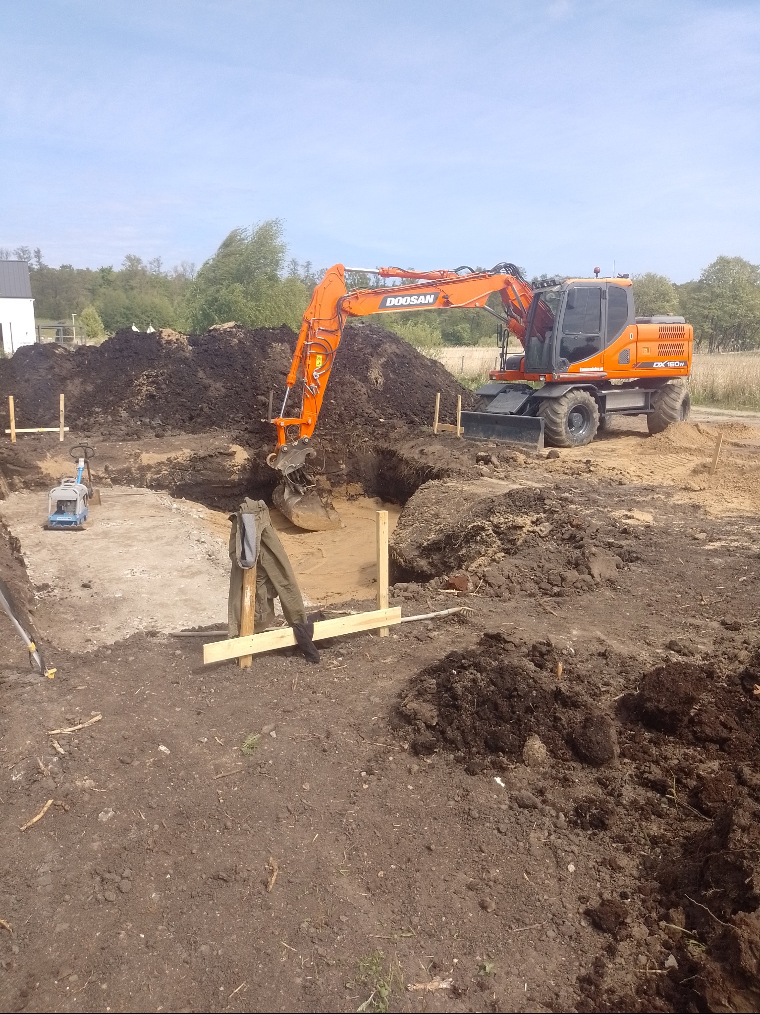 Wymiana gruntu w torfie