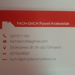 FACH-DACH - Mycie Dachów Glinojeck