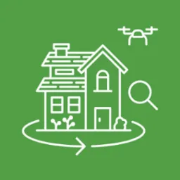 Inspekcje dachów dronem