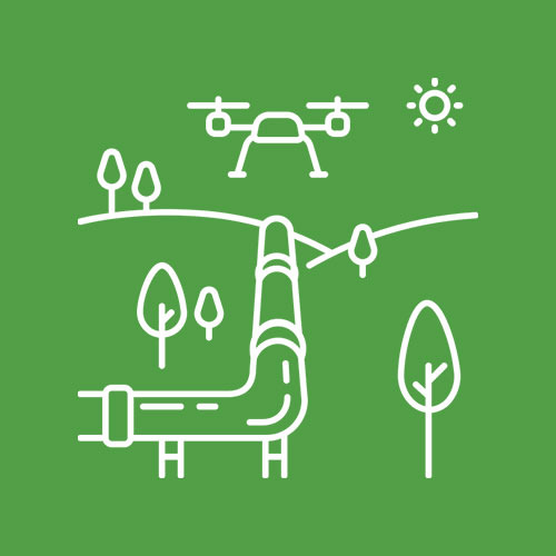 Inspekcja rur ciepłowniczych dronem