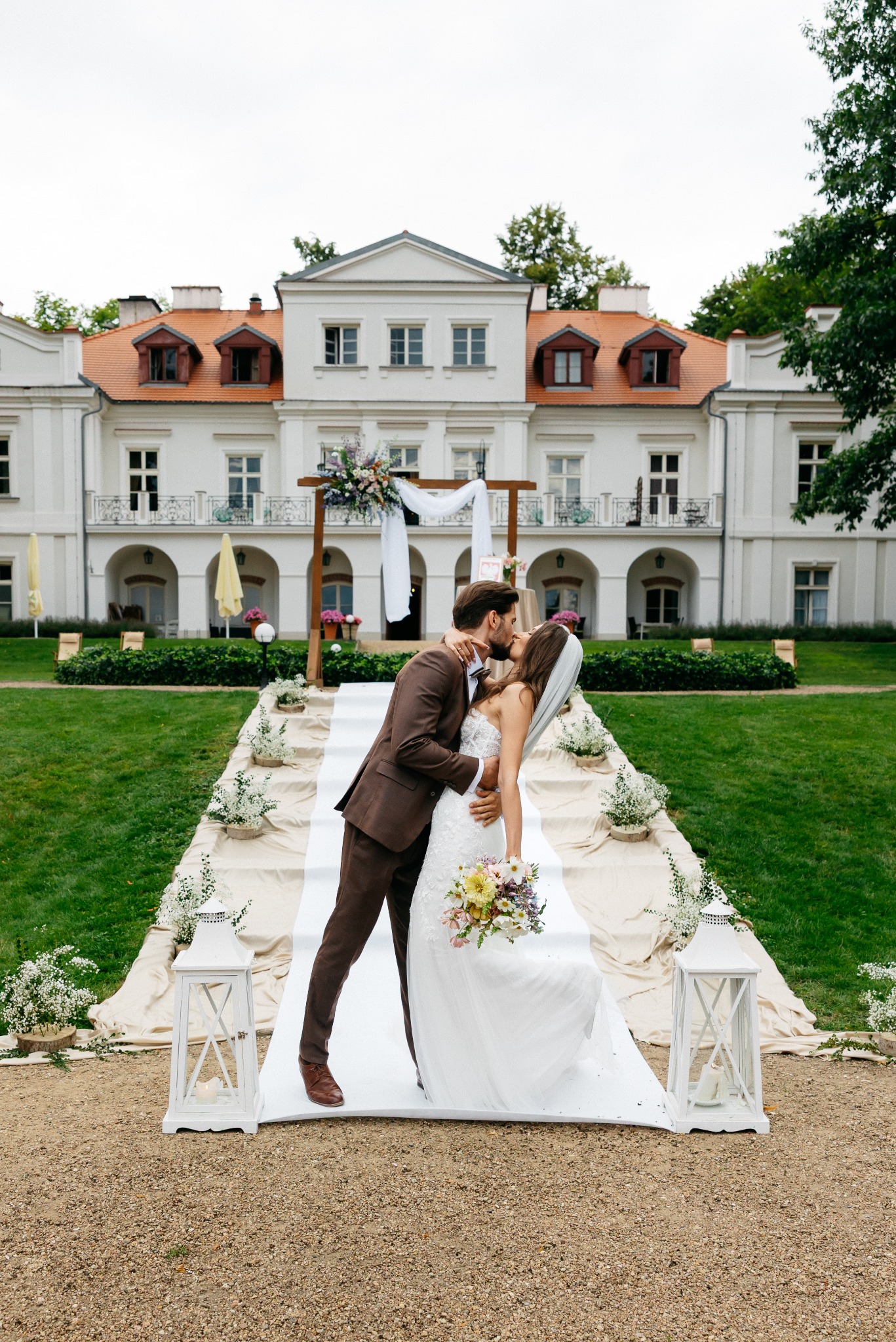 Dwór Zbożenna Para młoda