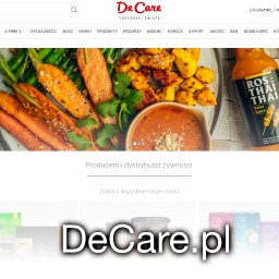 Sklep internetowy DeCare.pl. Nasza firma wdrożyła sklep internetowy, wraz z integracją z systemem ERP oraz systemem BrandBank.