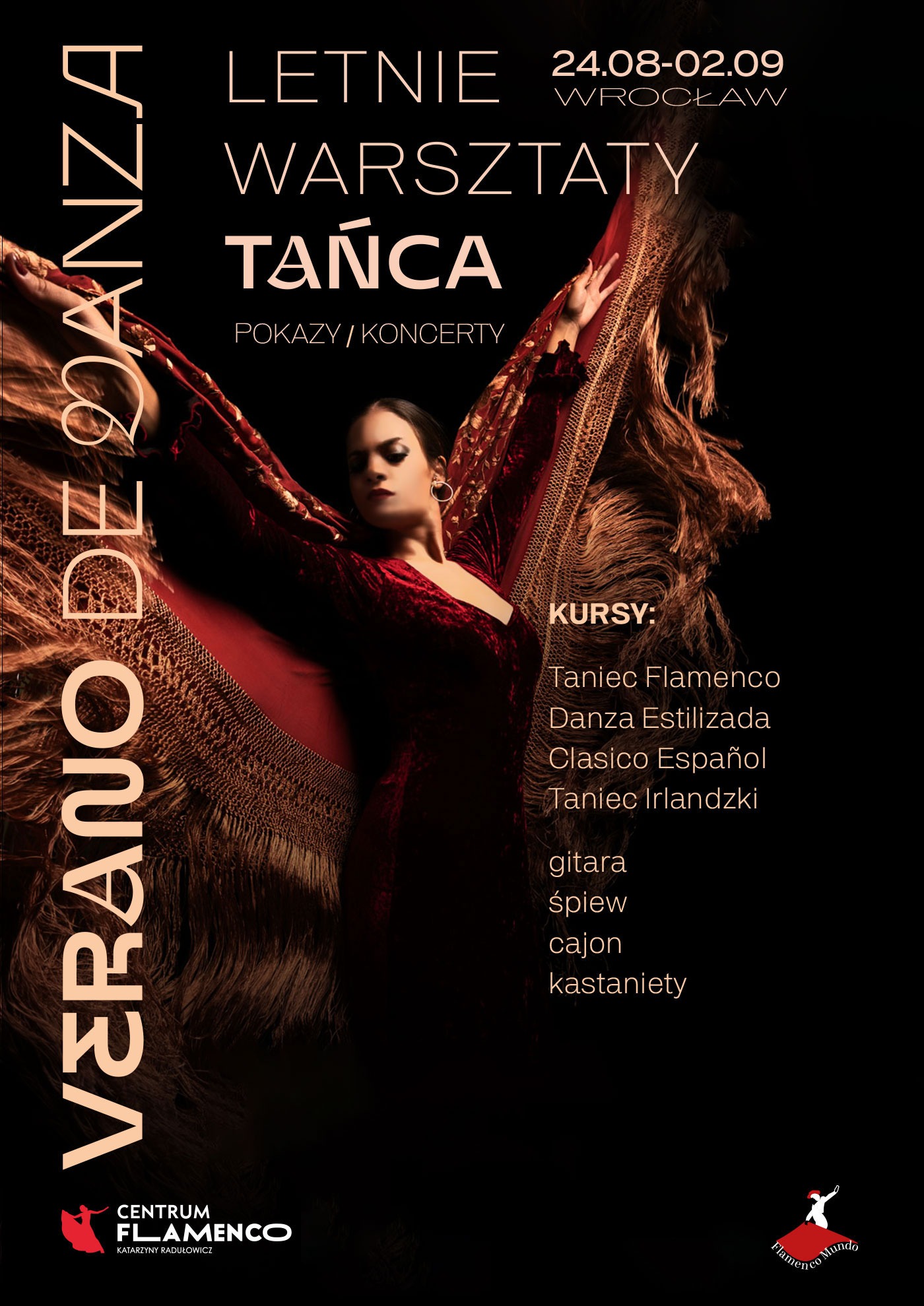 Plakat do mediów - Centrum Flamenco