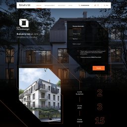 Strona przedsprzedażowa inwestycji Park Gutenberga w Gdańsku.