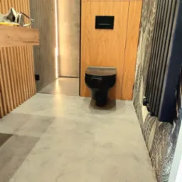 Mikrocement w łazience i kabinie prysznicowej wysoko wodoodporny.