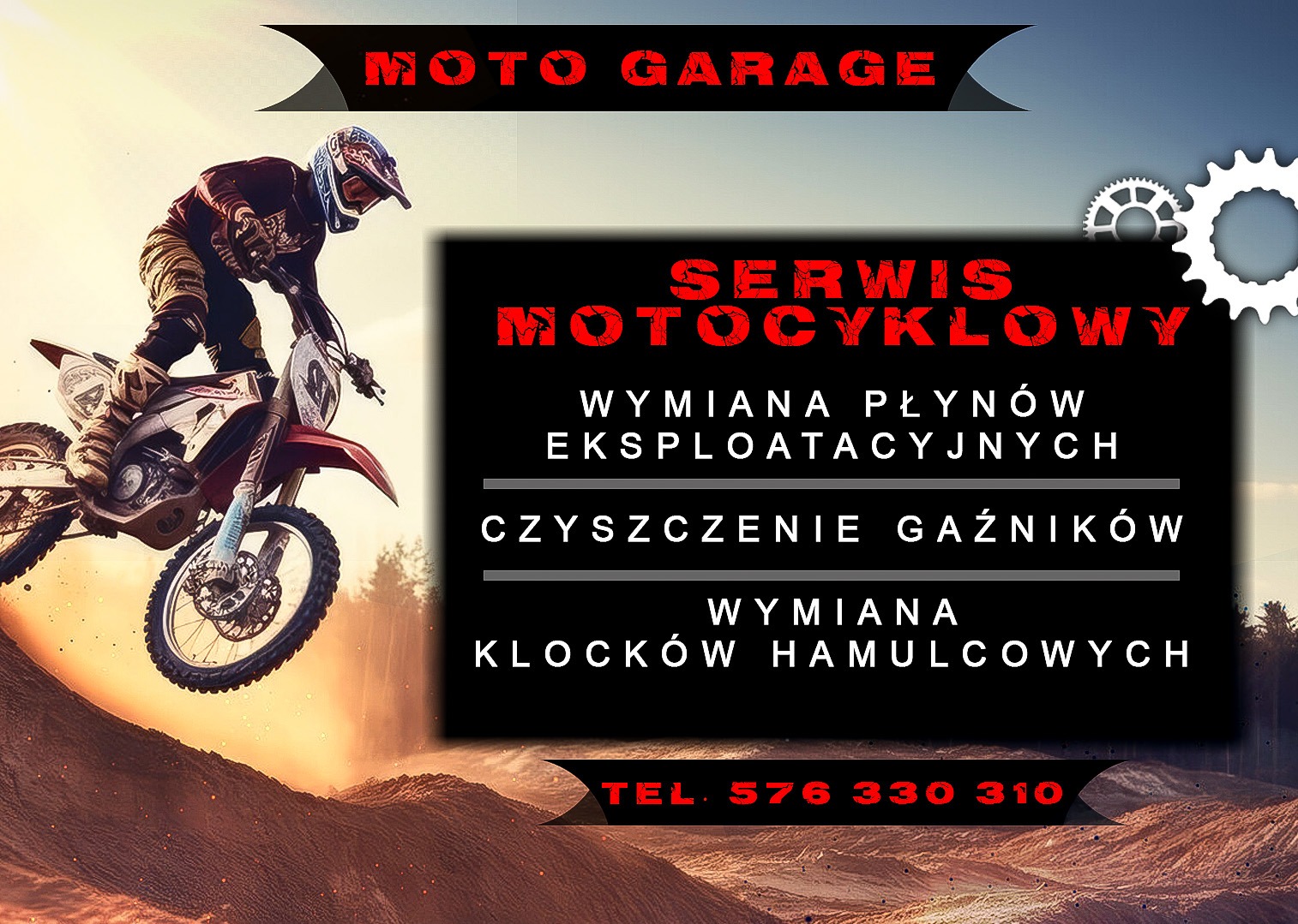 Baner dla MOTO GARAGE