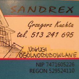 Sandrex Usługi ogólnobudowlane - Naprawa Dachów Grodków