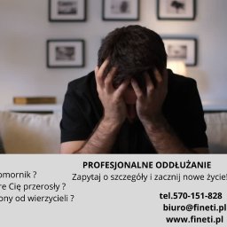 Skuteczna pomoc w oddłużeniu ,również z ochroną majątku.
Nie ma sytuacji bez wyjścia ,potrzebujesz pomocy? My wiemy w jaki sposób Tobie pomóc ,skontaktuj się i zacznij życie na nowo!